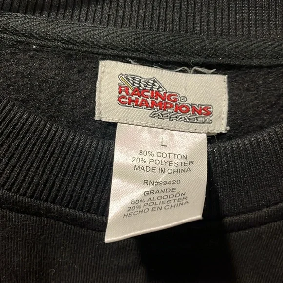 U.S. Army 01 NASCAR Racing Champions Sweatshirt Mens Size Large